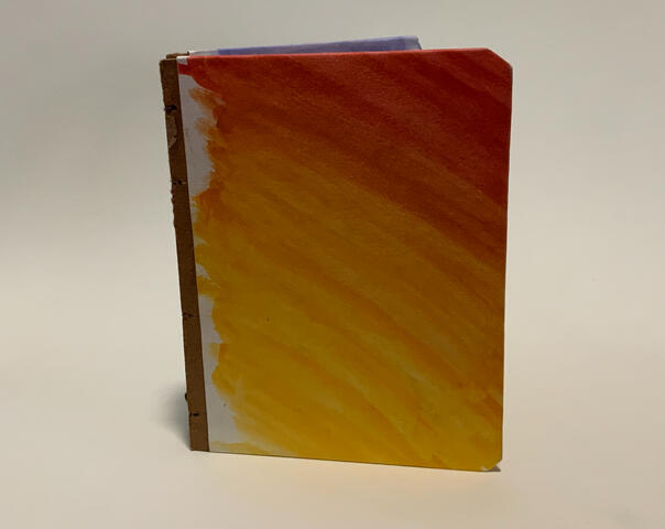 Coptic Stitch Watercolor Journal